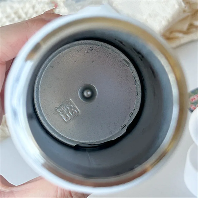 

Water Bottle with Sunflower Pendant Car Design Unisex 450ML Thermos Bottle Stainless Steel Insulated Vacuum Sports