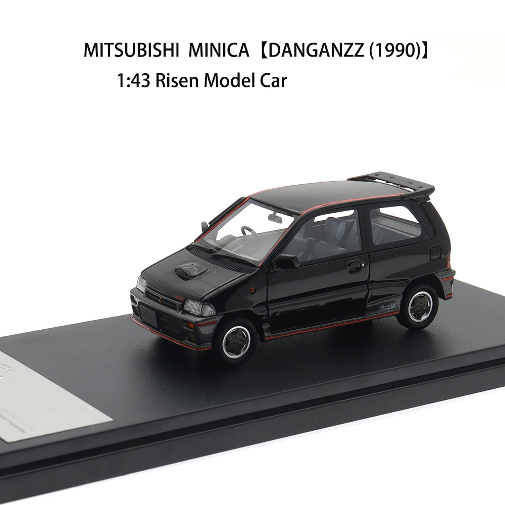 

Hi-story Model Cars 1/43 Scale Resin MITSUBISHI MINICA 【DANGAN ZZ（1990)】 Classic Vehicles Car Model Toy Collection Decoration