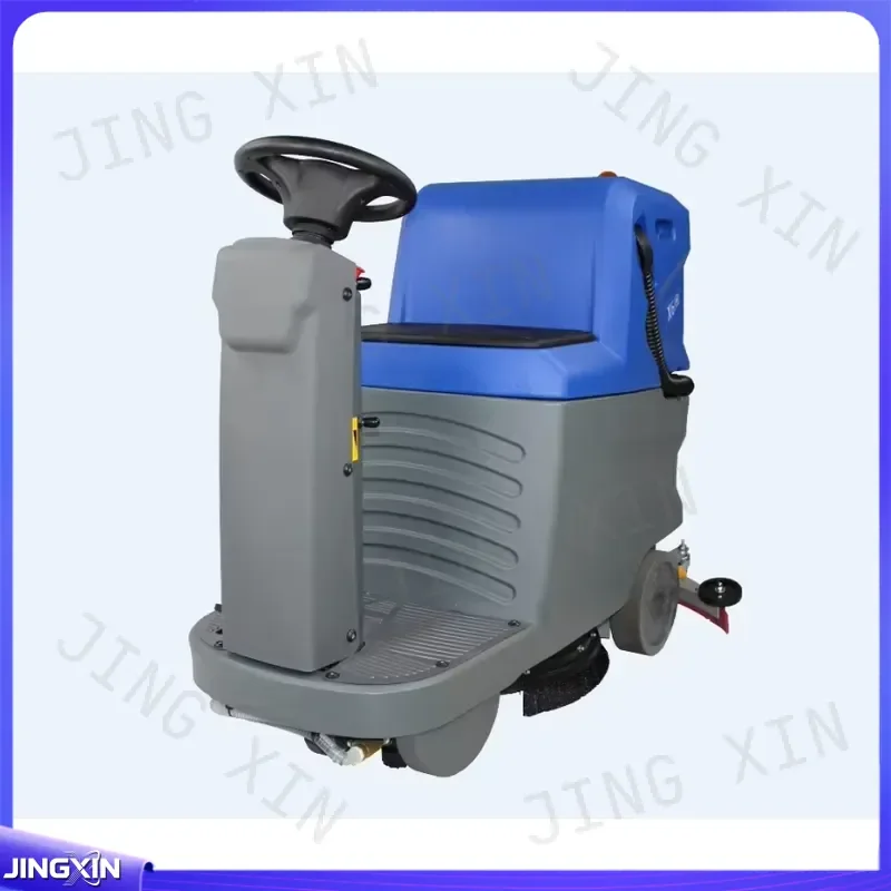 custom for Small Ride on Floor Scrubber Commercial Industrial Automatic Cleaning Machine Battery Powered Walk Behind Sweeper