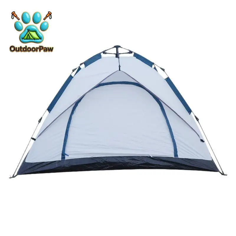 Outdoor camping tent portable automatic thickened rain and sun protection free tent mosquito proof camping equipment