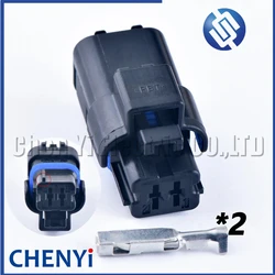 2 Pin auto waterproof connector Water temp sensor headlight Solenoid valve plug 211PC022S0149 10820158 for Peugeot Citroen