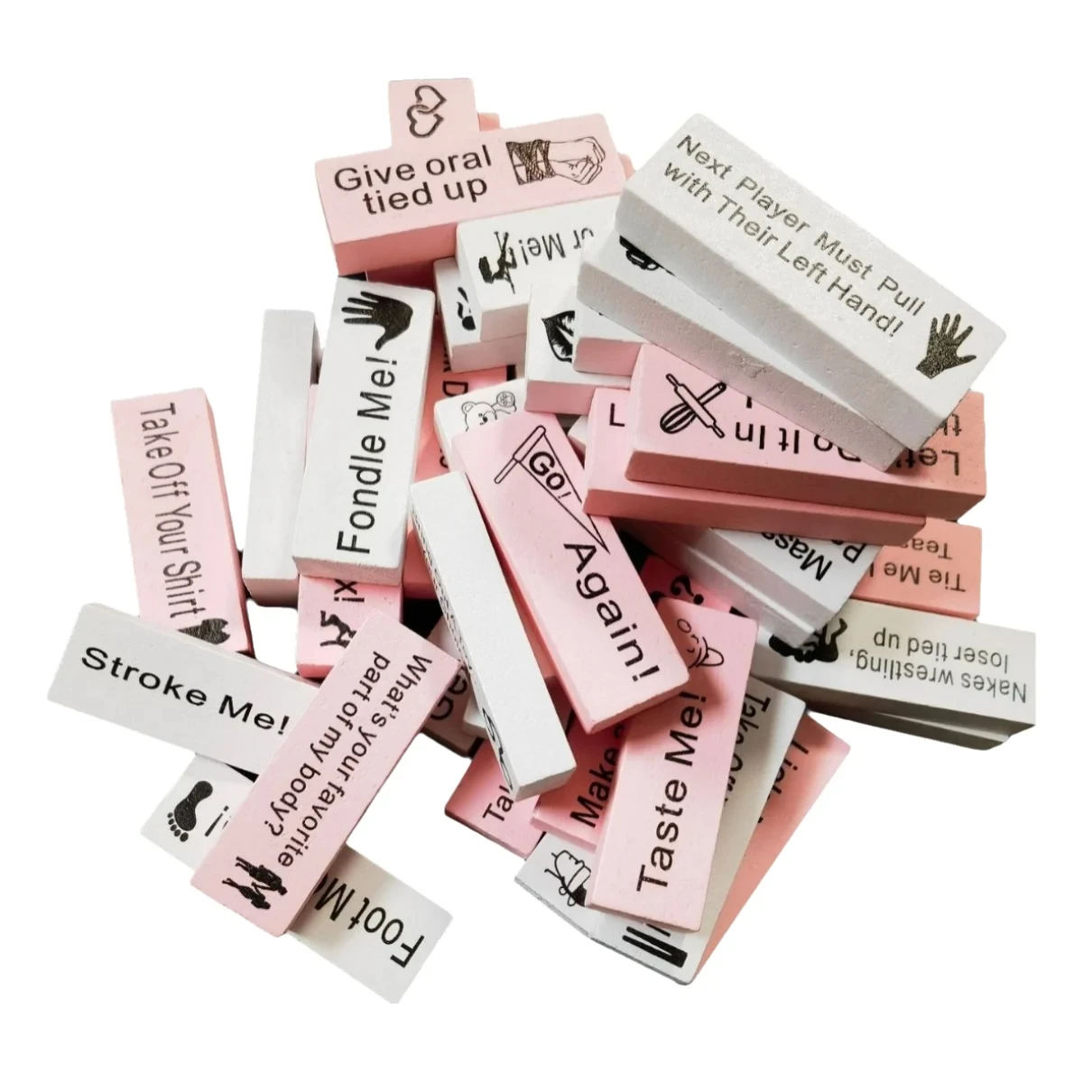 48 قطعة لعبة الالعاب العملاقة الجنسية للبالغين الجنس لعب خشبية كتلة برج لعبة الأزواج عيد الحب برج تراجع التراص ألعاب SM المنتج