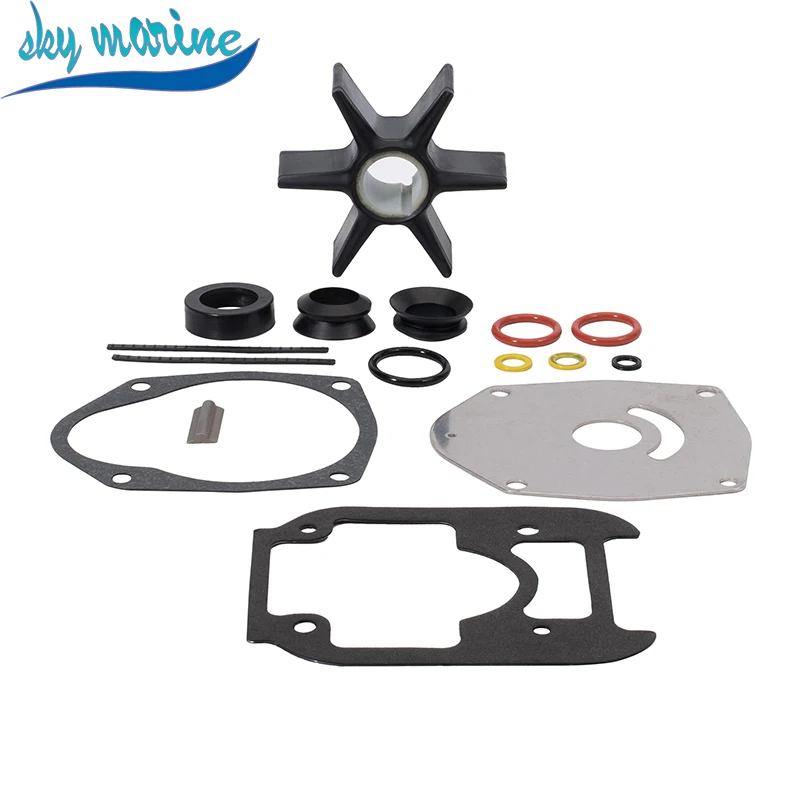 8M0142980 8M0205803 Water Pump Repair Kit for Mercury Quicksilver 3.4L V6 4.6L V8 Outboard 47-8M0205803 47-8M0142980 Boat Motor