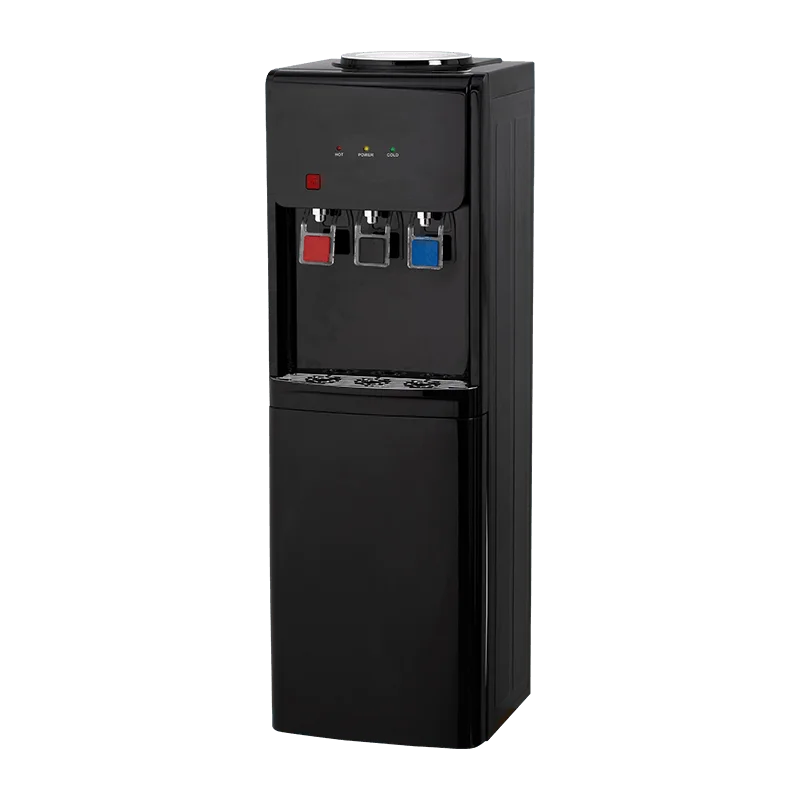 High‑Quality ABS Standing Electric Water Dispenser Compressor‑Cooling Three‑Tap Hot Cold Warm Cooler For Hotel Use