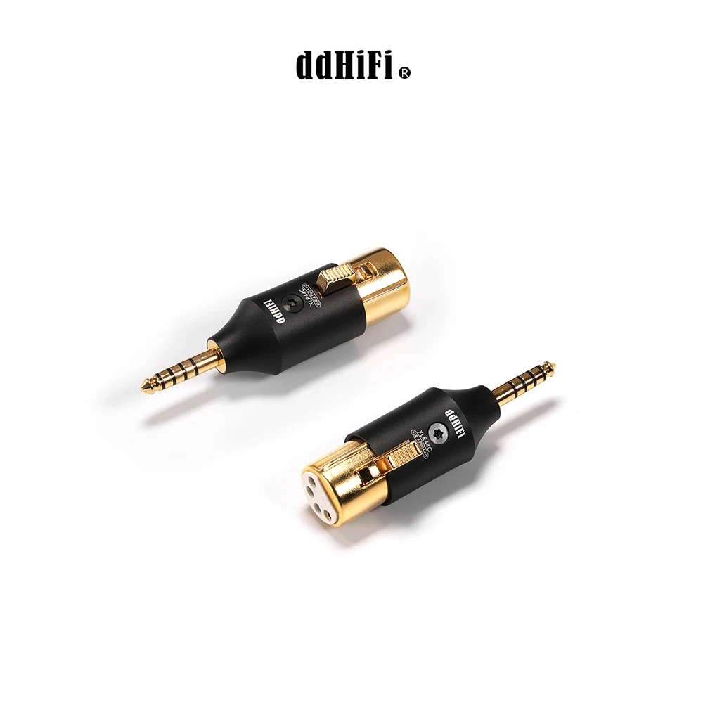 DDHiFi XLR44C Balanced XLR 4Pin to 4.4mm Adapter  Adapt Traditional XLR 4Pin Headphones Cables to 4.4mm Terminated Devices