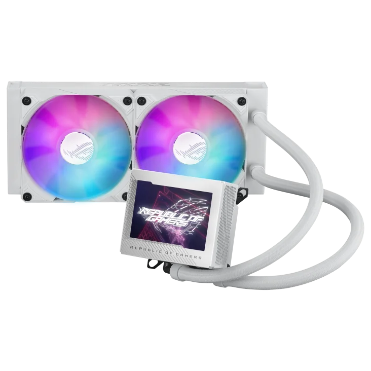 

New ROG RYUJIN III 240 ARGB White LGA1851 Ready for Ultra 9/7/5 285K 265K AIO CPU Cooler ARGB Liquid CPU Fan Gaming PC Cooling