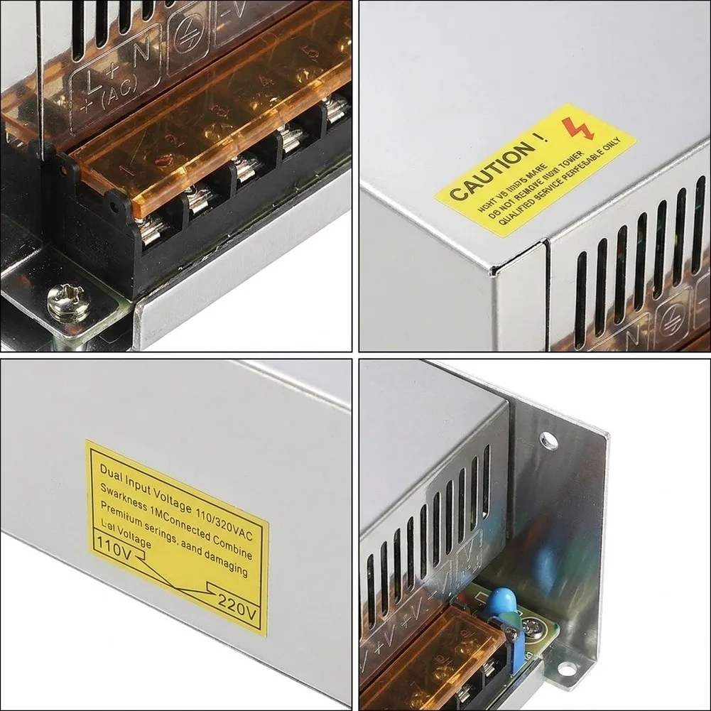 24V 30A 720W Transformer Converter for LED Lighting Systems 3D Printers Wireless Points and Industrial Control Panels