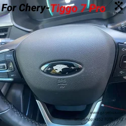 Chery Tiggo Logo Chery Tiggo 7 Pro Tiggo 8 Pro 2023 2015-2018 Black Badge Logo Emblem Decal Racing Grill Hood Sticker Styling