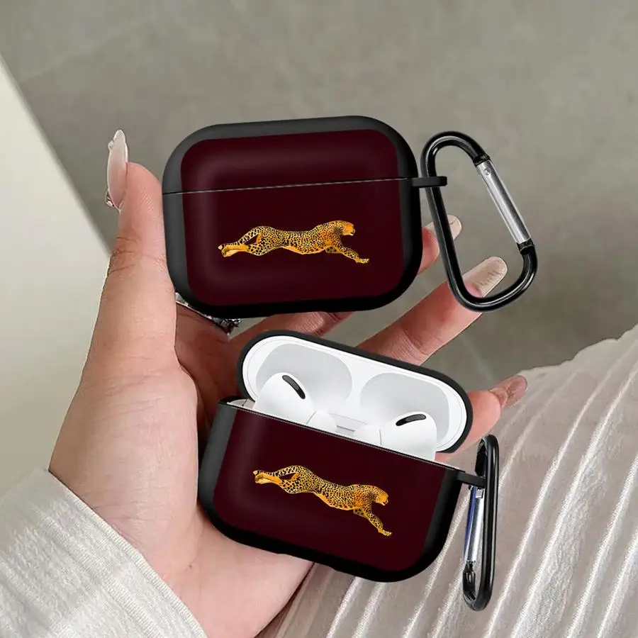 Earphone Cases Cover Case For Airpods Pro3 3 Pro2 4 2 Pro 1 Fashionable Cheetah