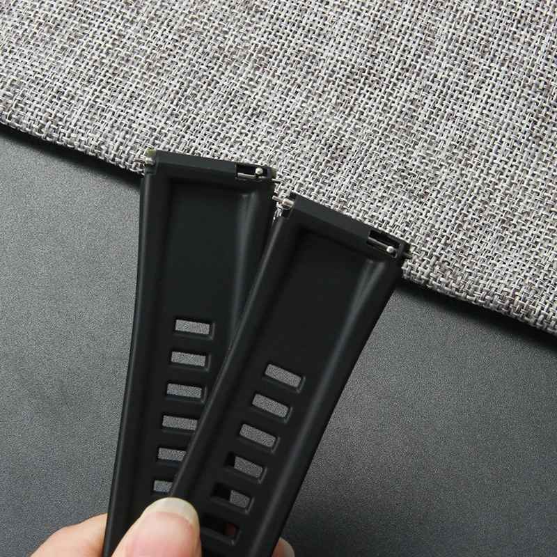 Per Casio GA2200 GA2000 PRG600 Cinturino per orologio in resina ventilata Azzurro Nero Giallo Anti microbica e design facile da pulire 24 m