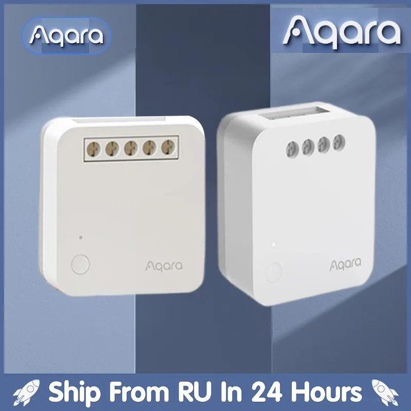 Aqara Relay T1 No Neutral With Neutral Single Channel Controller Switch Zigbee Module Smart Home Remote Control  Aqara Home APP