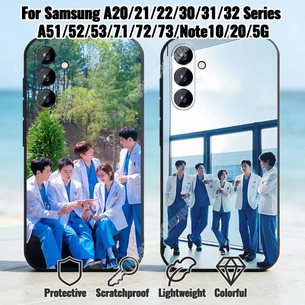 H-Hospital Playlist-S Phone Case for Samsung Galaxy A12 13 A20 21 22 A30 31 32 A51 52 A71 72 Shockproof Bumper