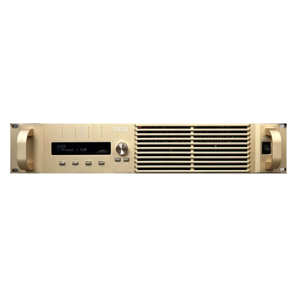 Aliexpress 2U 4*3000W 8Ohm Super High Power PA Sound Amplifier for Dual 18