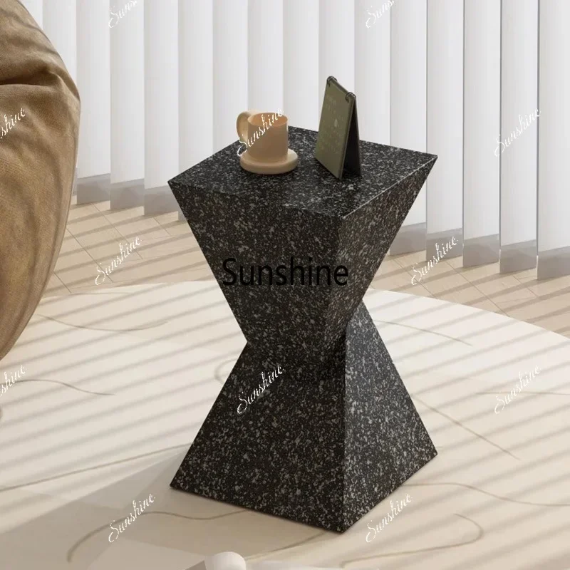 Nordic Decoration Side Table Clear Aesthetic  Simple Coffee Table Standing Service Mesa Auxiliar Living Room Furnitureft    *