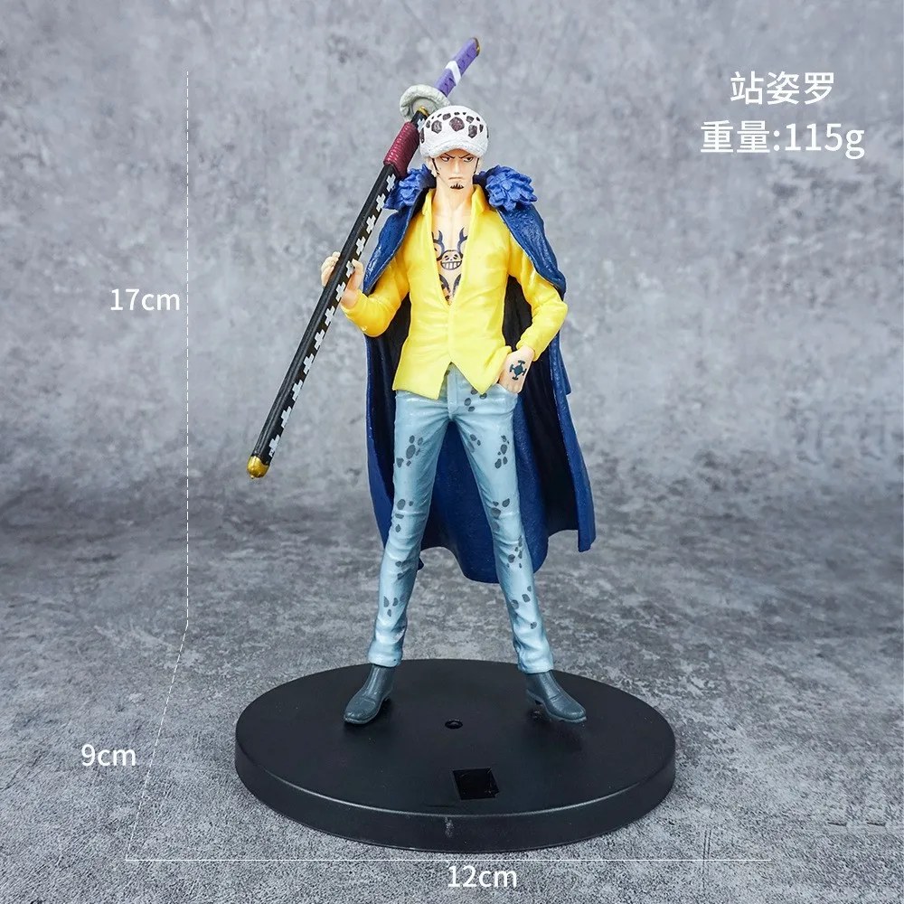 Heiße 18cm/7,1 Zoll Anime-Figur One Piece DXF Wano Country Trafalgar Law PVC Sammlermodell Puppen Spielzeug als Geschenk 18cm