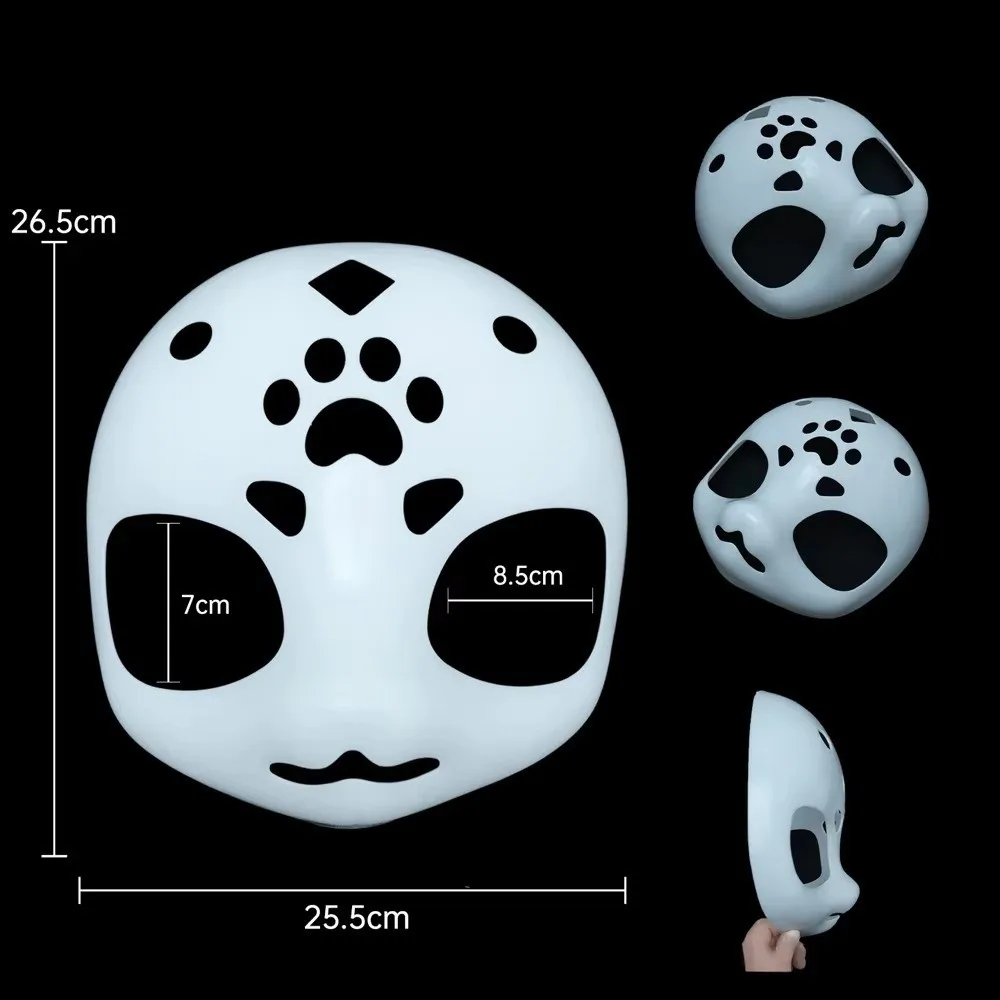 Kawaii 3D Cosplay Kigurumi Base Beast Skull Mask DIY Plastic Fursuit Head Base Animal Fursuit Mask Costume Prop - view 6