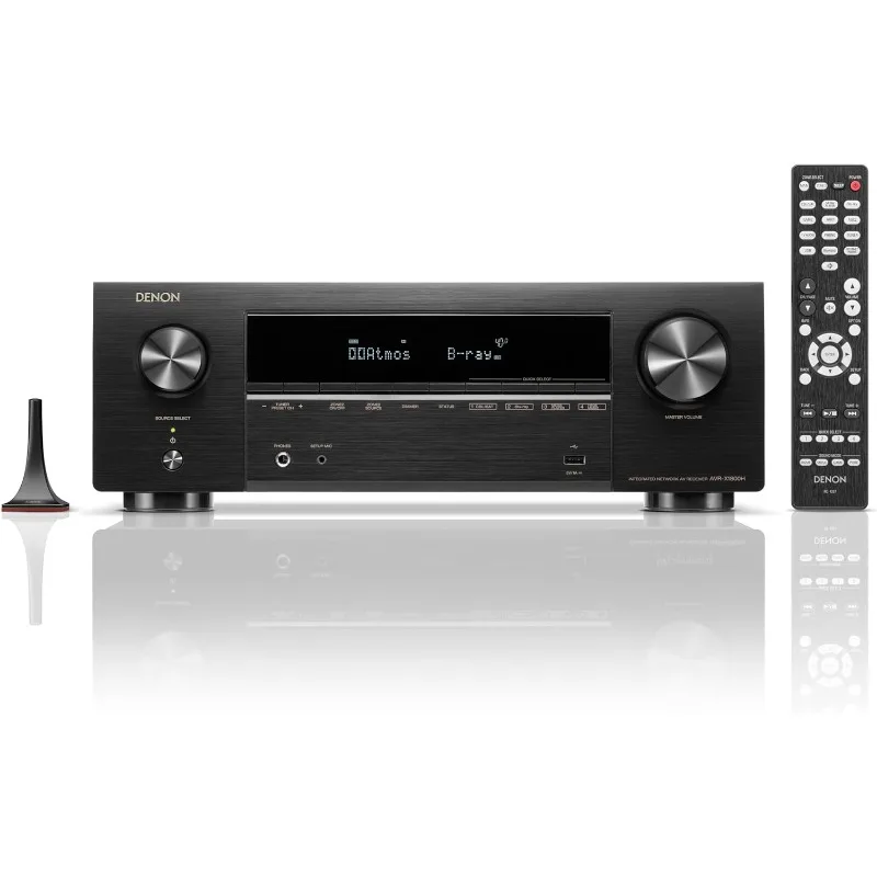 

AVR-X1800H 7.2 Channel AV Receiver - 80W/Channel, Wireless Streaming via Built-in HEOS, WiFi, & Bluetooth, Supports Dolby Vision