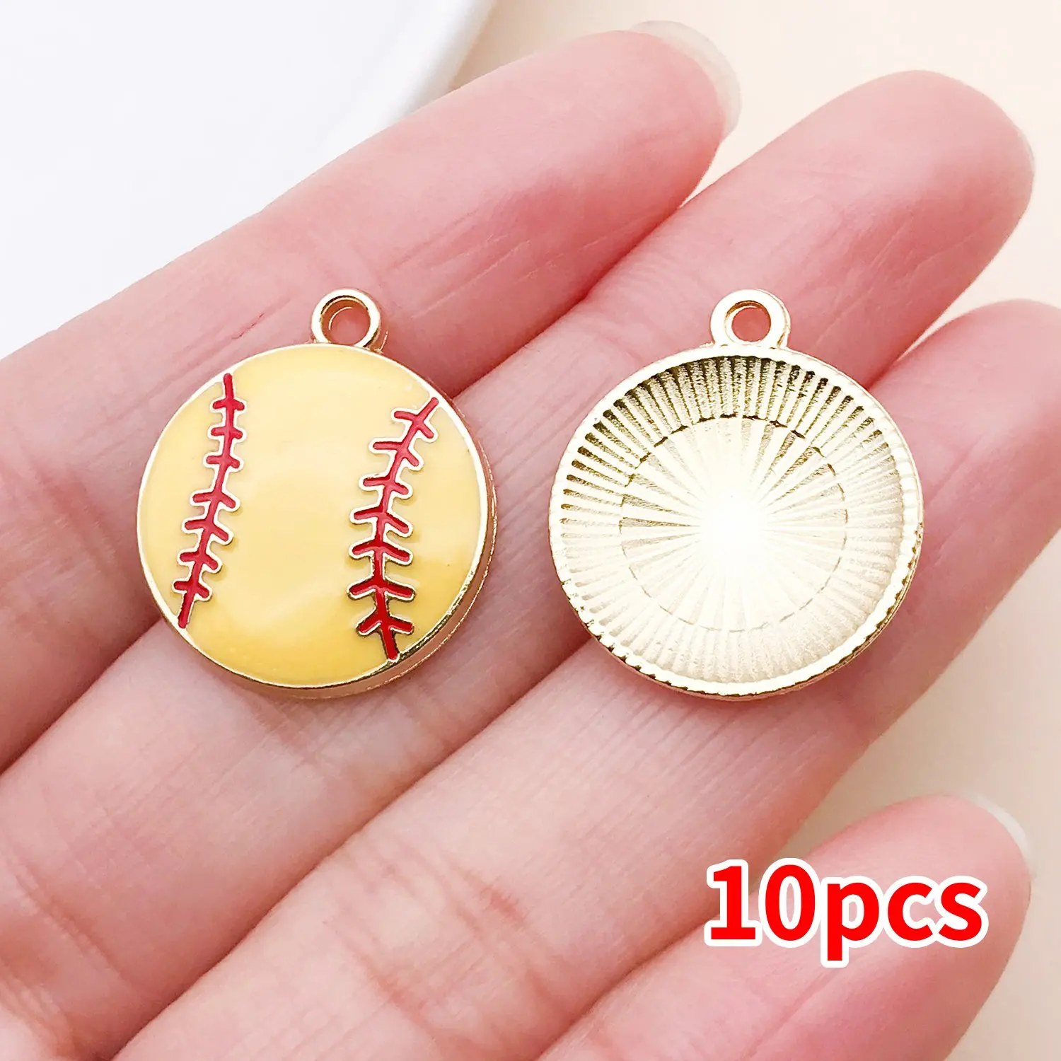 10/20pcs Enamel Charms Alloy Various Styles Pendants