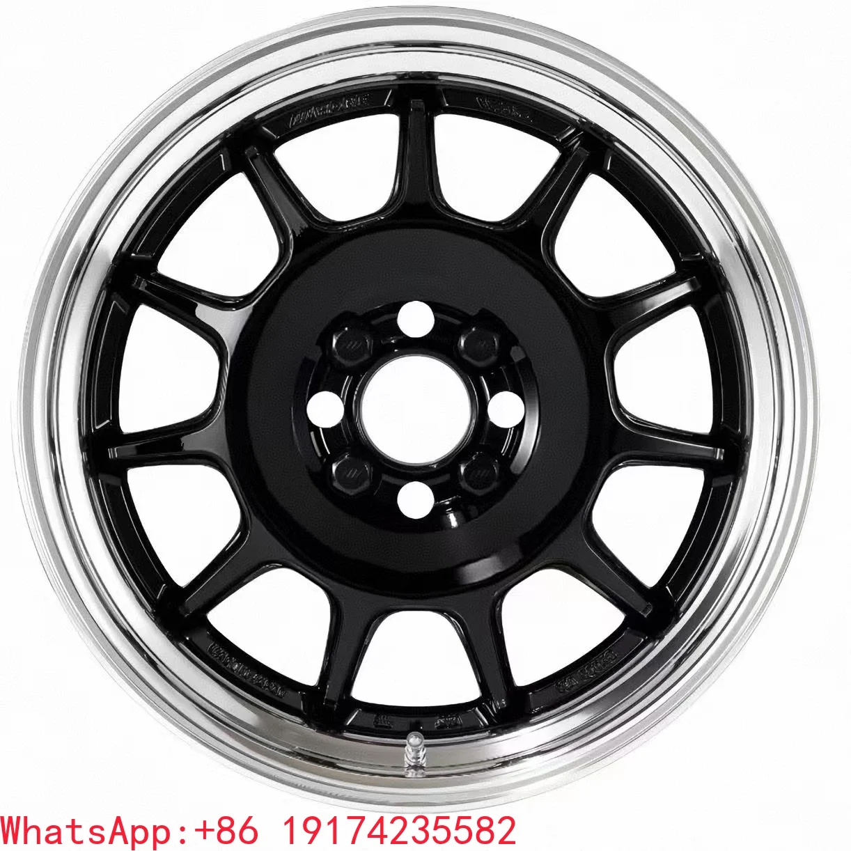 

15 Inch Deep Dish Aluminum Alloy Wheel Flow Forming Rims 4*100 Pcd New Passenger Car Wheels for HONDA TOYOTA 35mm ET GK5 Dolphin