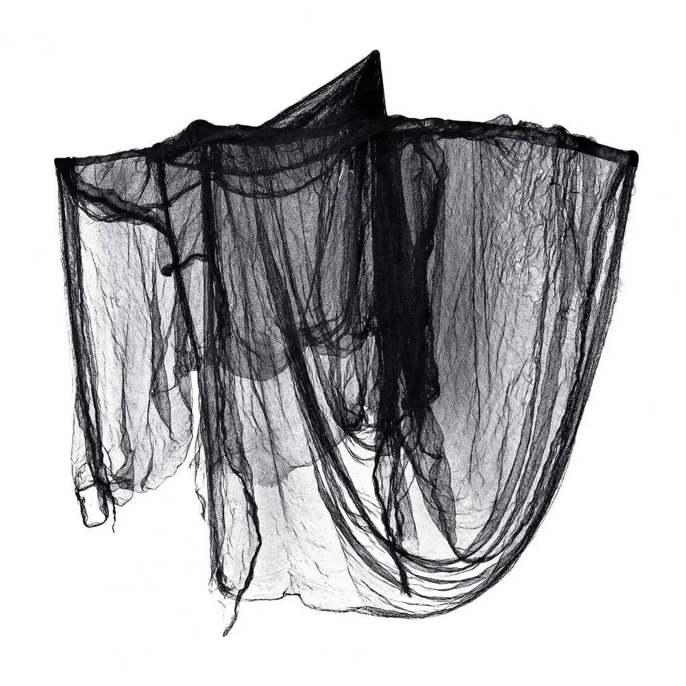 Halloween Gauze Decorations Halloween Gauze Decor Blood-red Hanging Cloth Spooky Drape Net for Haunted House Party for Events