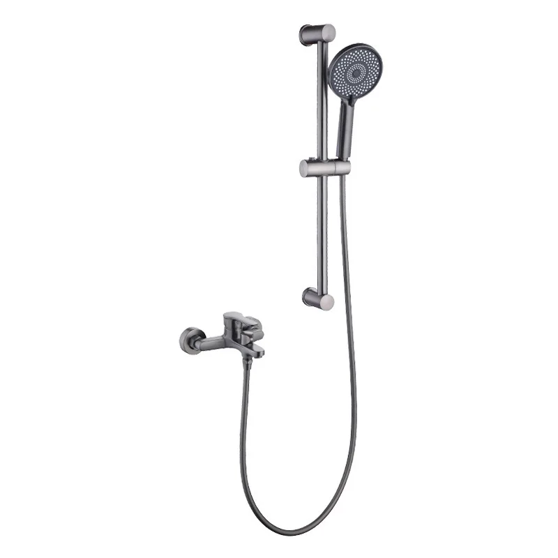 

All-copper Mixing Valve Hot and Cold Shower Faucet Shower Set Bathroom Integrated Faucet Switch Valve Double Open Mixing Valve