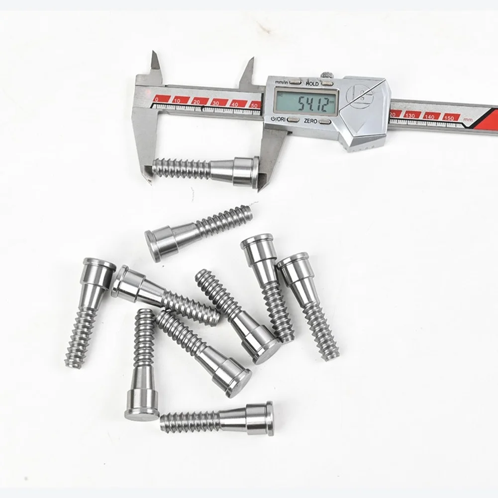 45 Steel Screw 54mm Bevel Gear Screw Compatible With Gear Chucks Efficient Screw Driving For 3.75 Inch Gear Chuck