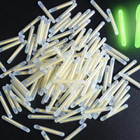 100pcs Fishing Float Light Stick Night Luminous Fireflies Fluorescent Fishing Rod Accessories Strong Attactant For Night Fishing