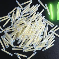 100/200PCS Fireflies Fluorescent Lightstick Light Fishing Float Rod Lights Dark Glow Stick Useful Fishing Fluorescent Lightstick