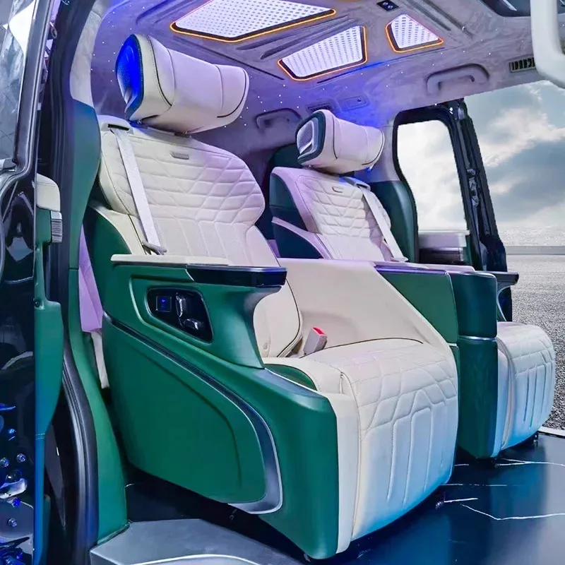 Ventilated Features New Vito Made New product ForS Hiace Van Alphard Luxury Car Seat Electric Interior Massage