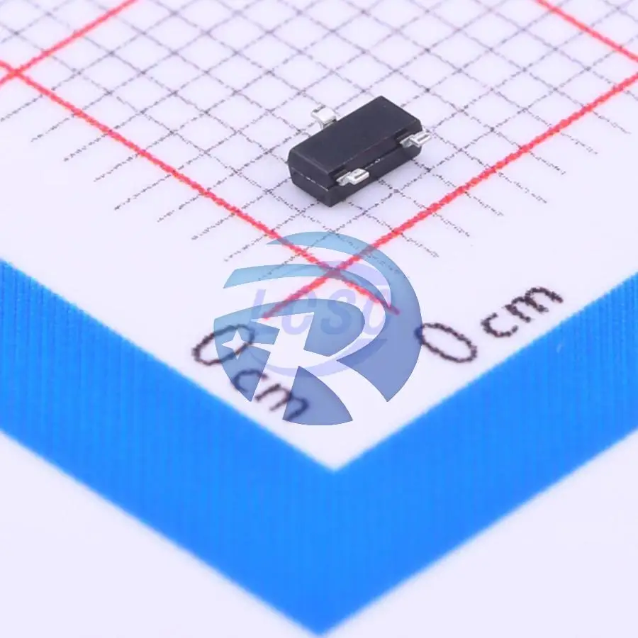 Chips 60V 300mA 2Ω @ 10V,500mA 350mW 2.5V @ 250uA 1 n-channel SOT-23 MOSFETs Cina chip pemasok