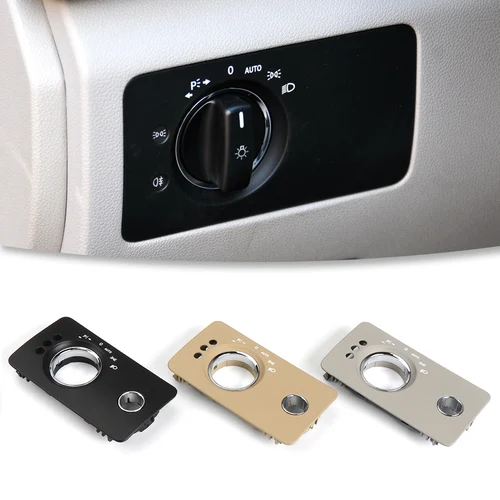 Cubierta de Panel de interruptor de Control de Faro de coche, varios tipos, embellecedor, para Benz Clase R W251, 25154560049116