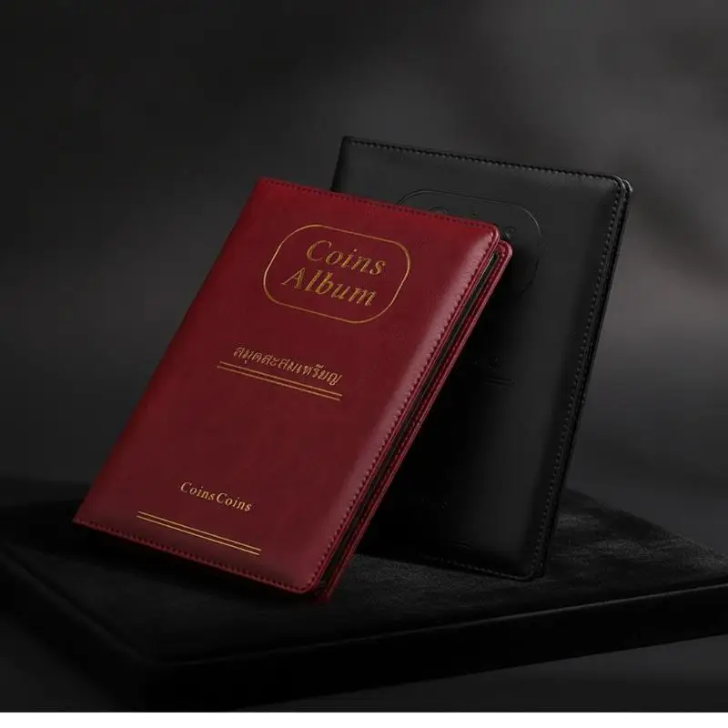 150 Slot Coin Storage Album Anti-Dust Clear View Coin Collection Book for Hobbyists Collection Organization Display