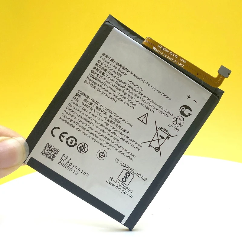 100% NEW Battery For Lenovo Z5s L78071 6.3 inch 3300mAh BL299 In Stock