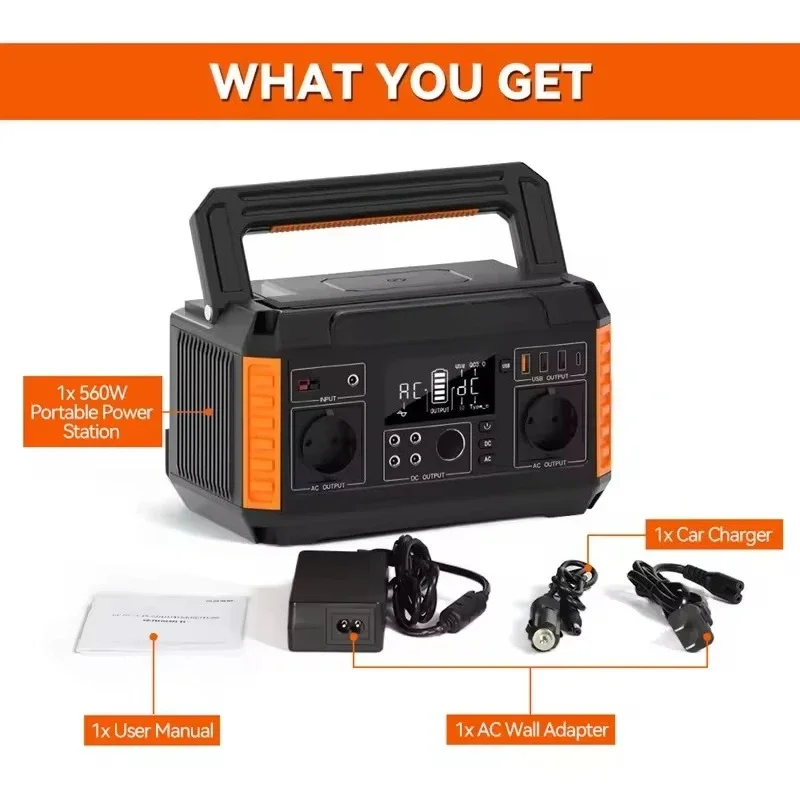 Flashfish P63 European Union Local Warehouse Delivery Camping Power Station Portable Solar Generator Waterproof Power Station - view 6