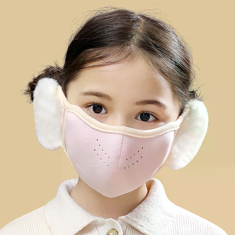 Универсальные милые теплые толстые ветрозащитные наушники с героями мультфильмов для мужчин и женщин