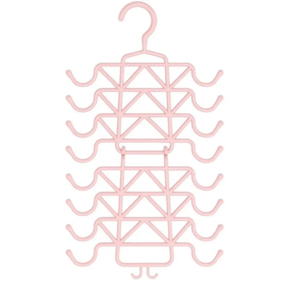 Traceless Multi-Layer Bra Hanger Non-Slip Sturdy Scarf Rack Space Saving Curved Hook Underwear Hanger Closet Organizer