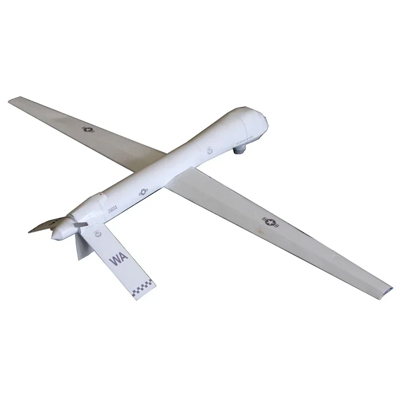 MQ1 المفترس الطائرات بدون طيار ورقة نموذج DIY لغز اليدوية اوريغامي لعبة الطائرات Papercraft بوتيك شعبية