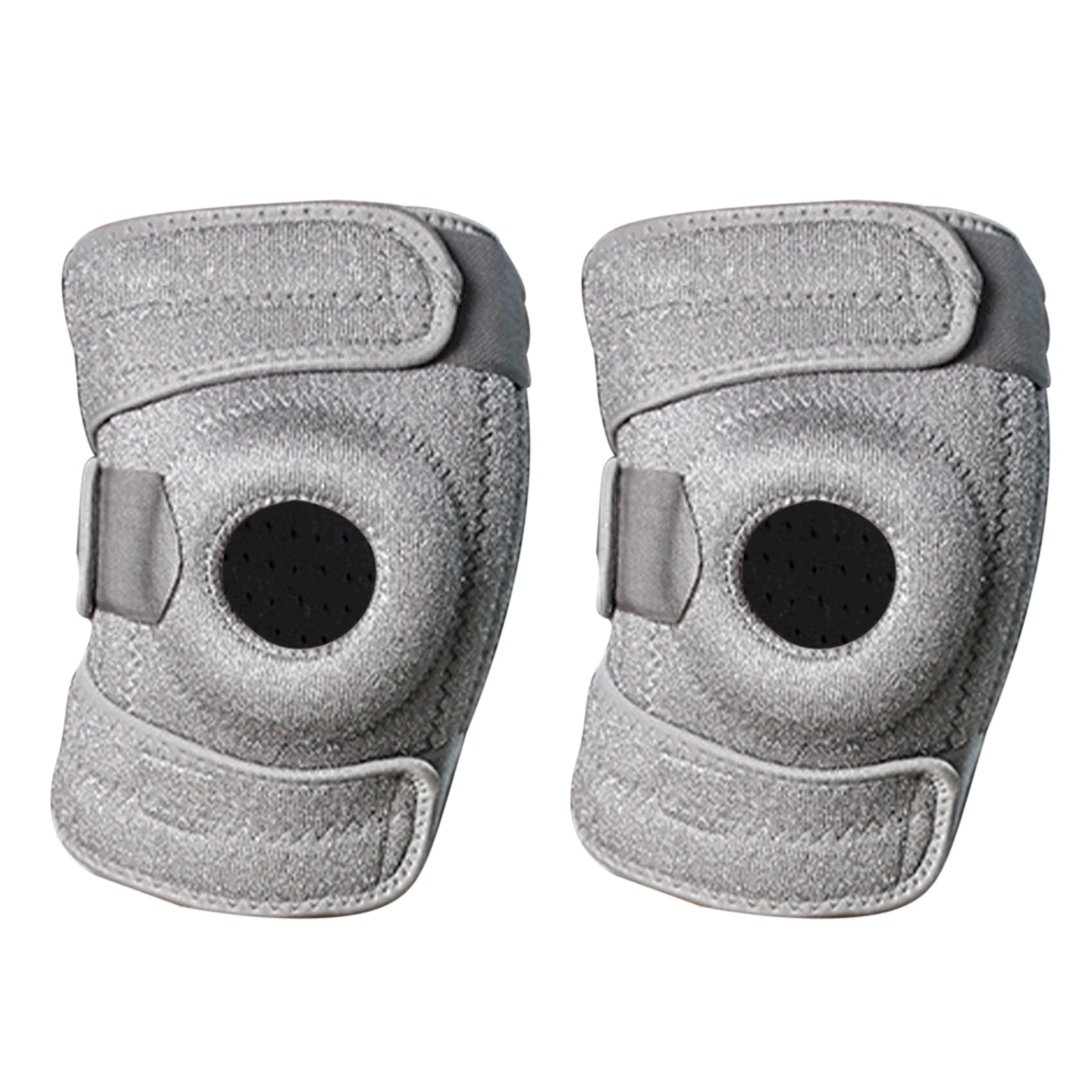 

1pair Anti Slip Adjustable Climbing Reinforced Spring Durable Prevent Injury Knee Strap Outdoor Sports Cycling Brace Fitness