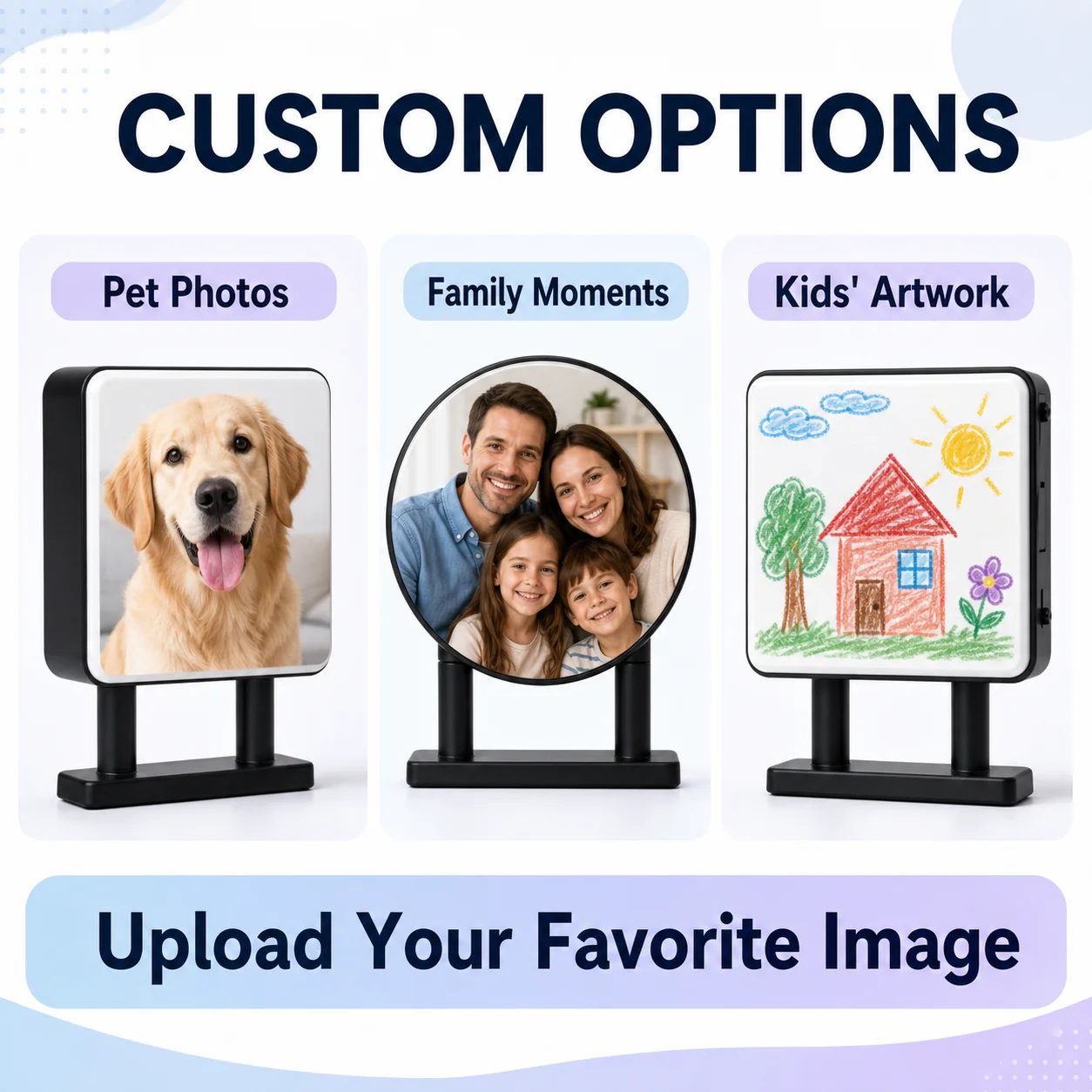 Customize Photo Refrigerator Magnets Convenience Store Light Signs Magnets Fridge Magnet with Luminou Light Box Model Ornament
