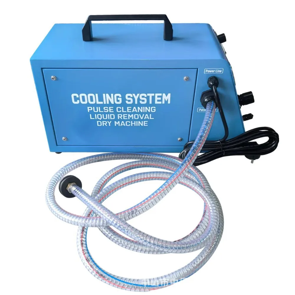 Car water tank waterless coolant pulse cleaning machine water removal equipment