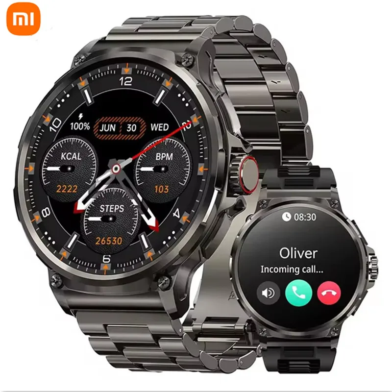 Xiaomi V69 Bluetooth Call Smart Watch 1.85 Inch Large Screen Men Sports Fitness Tracker Heart Rate Health Monitor 710mAh Smartwa