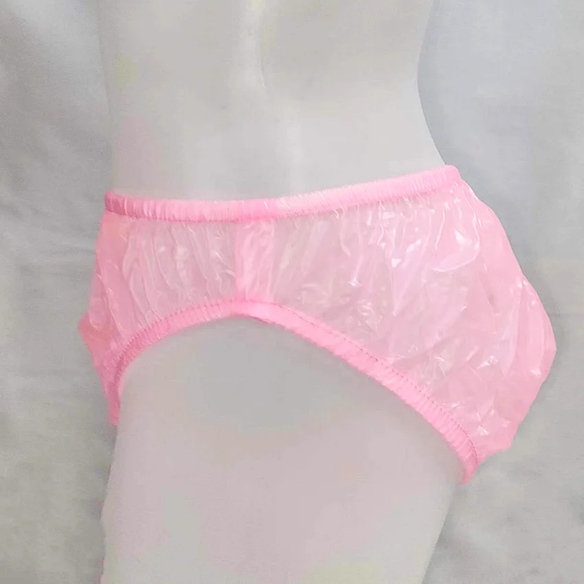 Langkee Haian Plastic Bikini Panties PVC Underwear