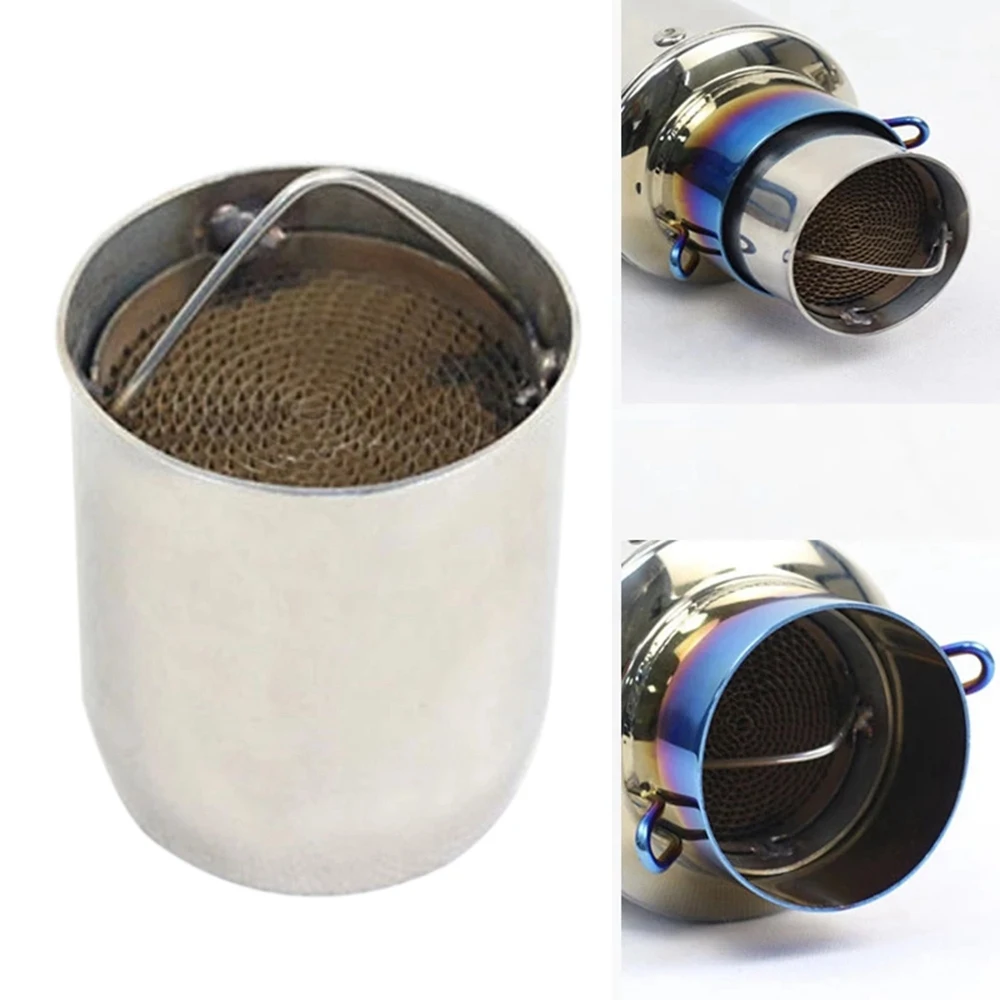 51 MM Universal Motorcycle Exhaust Pipe Exhaust Catalyst DB Killer Suitable for Honda Yamaha Kawasaki BMW- Suzuki