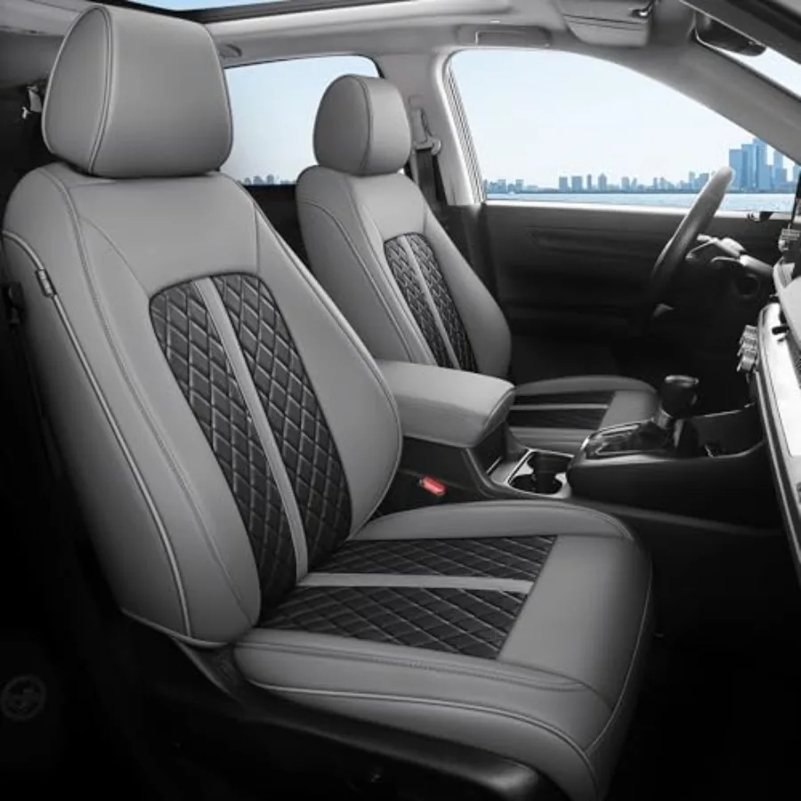 

Чехлы для сидений Honda HR-V 2023-2026 Sport LX, полный комплект, водонепроницаемые, из кожи, на заказ, для защиты сидений HR-V