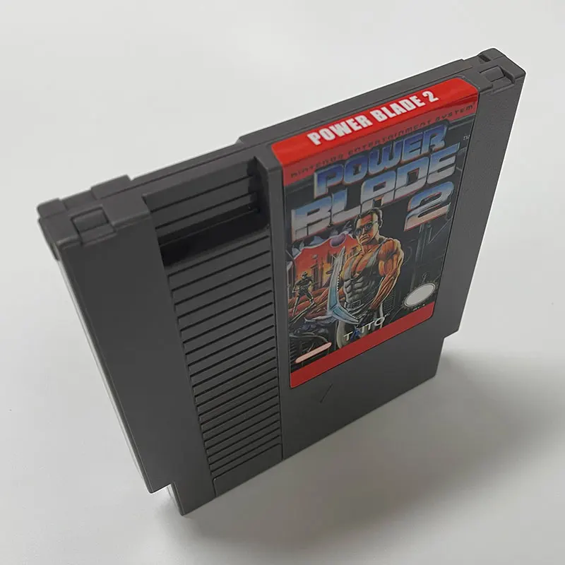 Power Blade 2 Multi Game Cartridge For NES NTSC And PAL Version 8 Bit Video Game Console