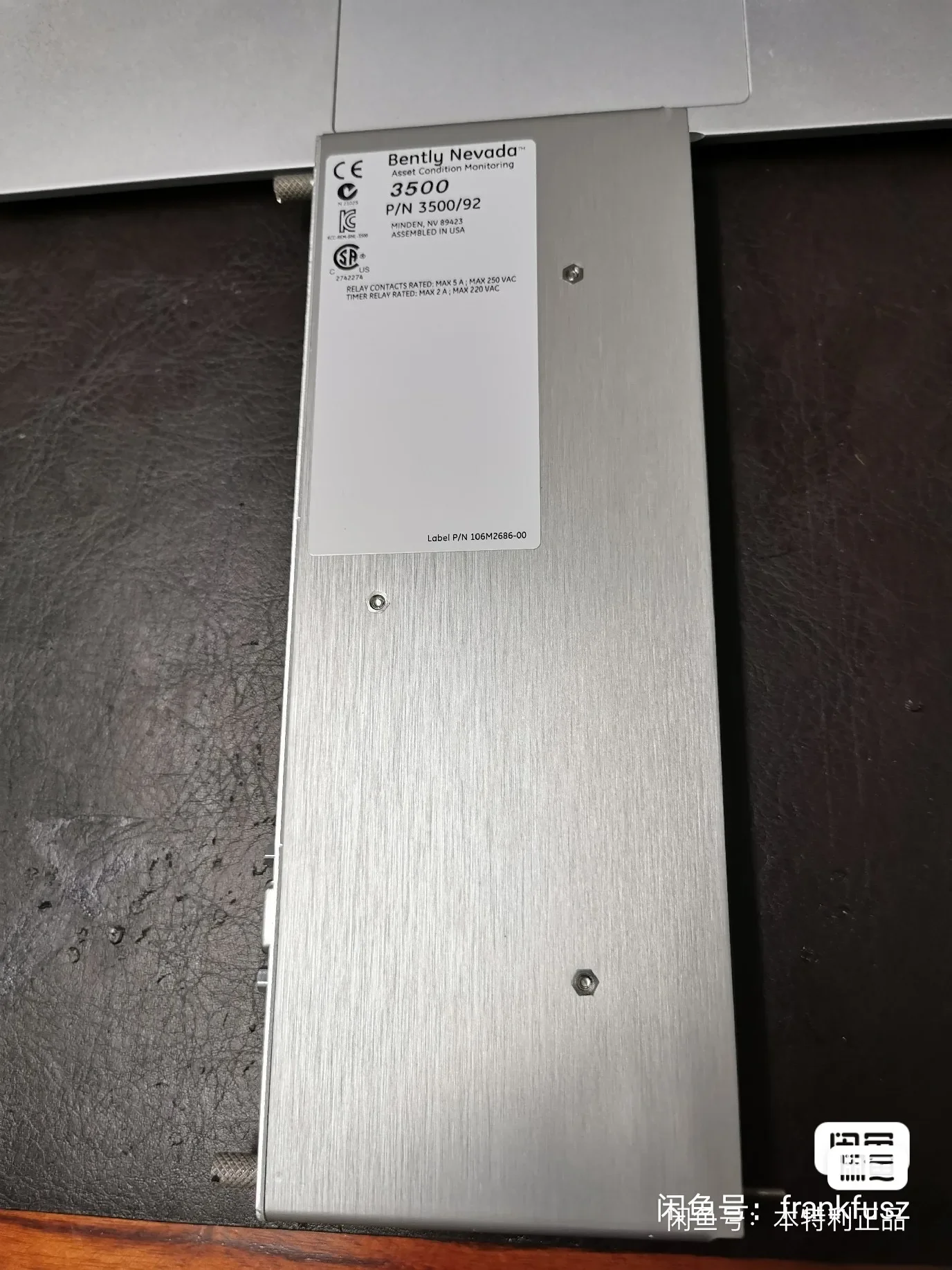 

Telly BENTLY 3500/92 136188-02