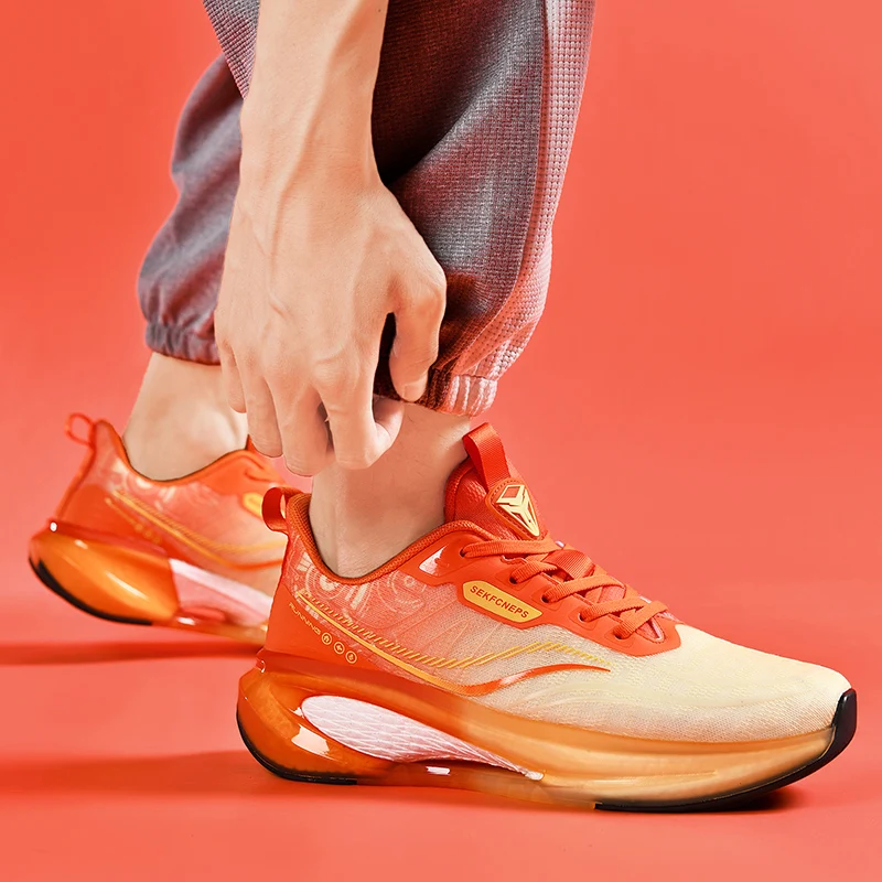 

Trend Athletic Outdoor Cushion Walking Shoes Men Marathon Running Shoes Women Trainer Professional Tenis Casual Sneakers