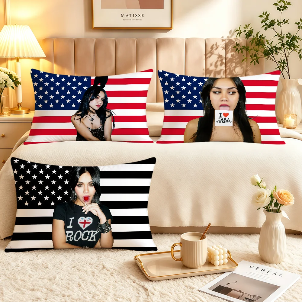 Singer T-Tara Yummy Cushion Cover Soft Rectangle Pillowcover Home Sofa Living Room Decor Dorm Bedside Hogar Pillowcase Gift