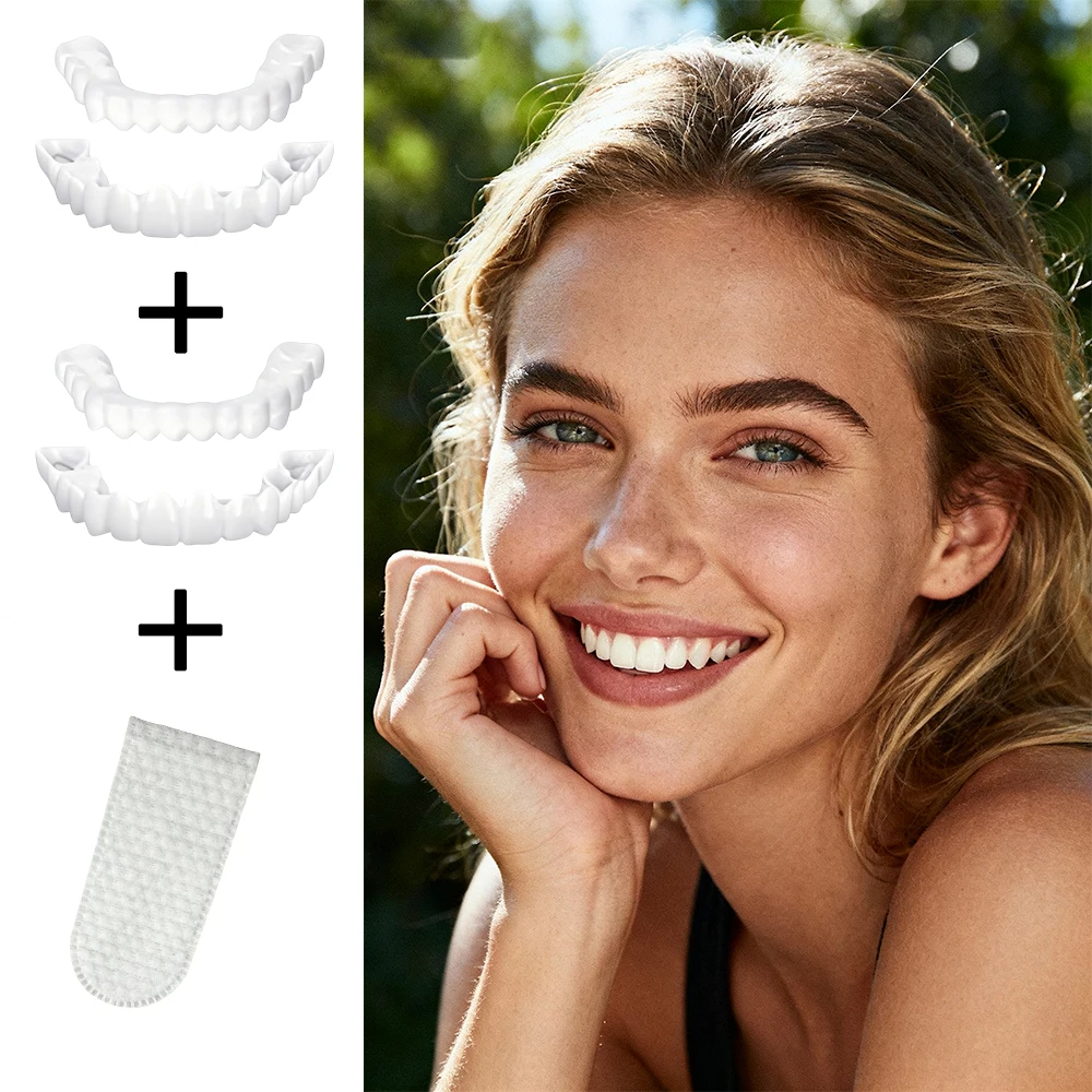 

New Casual Daily Teeth Veneers, Instant Smile Whitening, Simple style suitable for leisure and home wear H2931