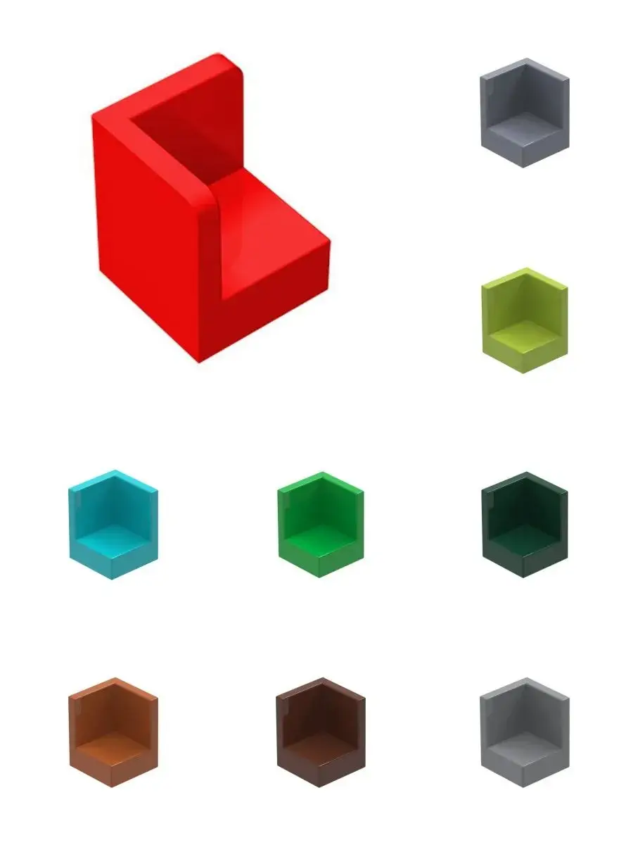 50pcs 6231 panneau 1x1x1 blocs de construction Kit coin briques éducatives de haute technologie particules Puzzle jouets enfants cadeaux d'anniversaire